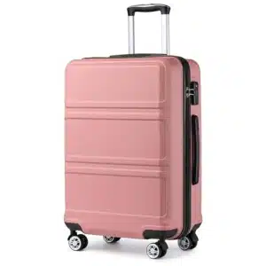 Valise grande taille Kono 28 pouces rigide ABS légère 4 roues