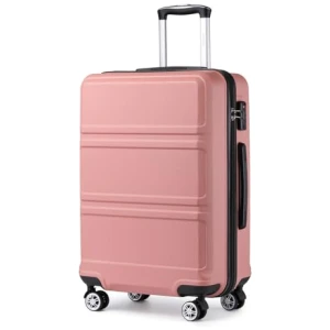Valise grande taille Kono 28 pouces rigide ABS légère 4 roues
