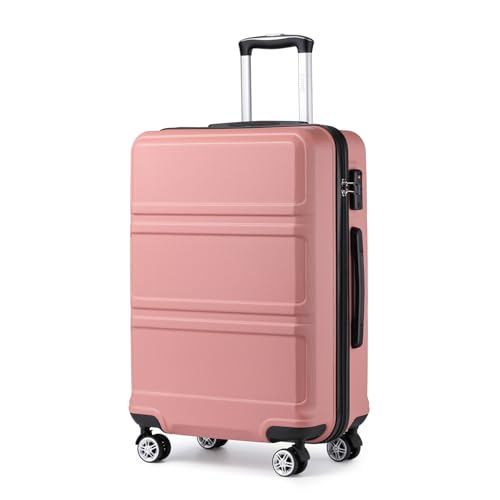 Valise grande taille Kono 28 pouces rigide ABS légère 4 roues