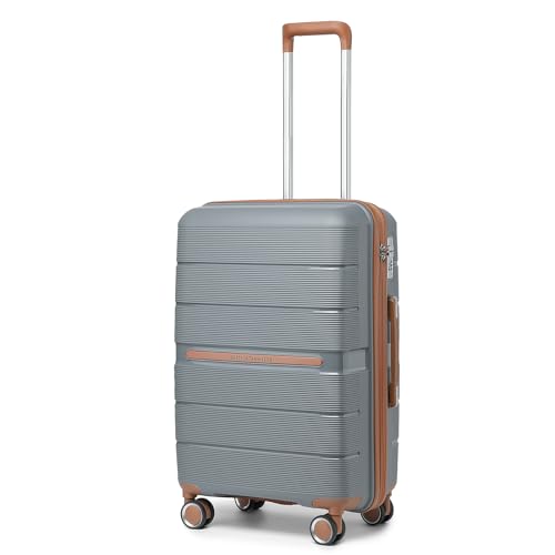 Valise moyenne rigide British Traveller 69 litres polypropylène TSA