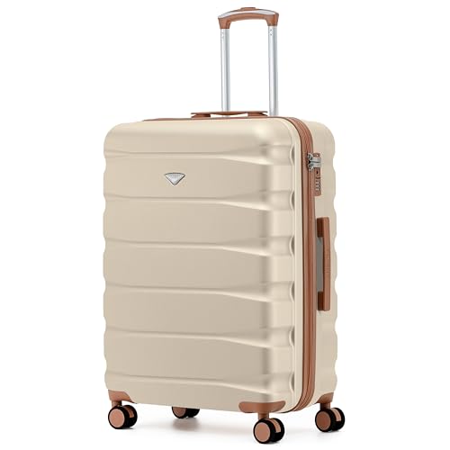 Valise moyenne rigide Flight Knight 70 cm 82 litres 4 roues ABS