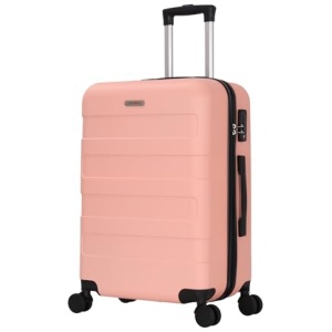 Valise cabine rigide Trolley ADC 55 cm Tropic Superfly rose saumon