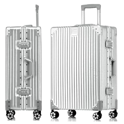 Valise cabine rigide Aoliwei 55 cm polycarbonate cadre aluminium 35 l TSA
