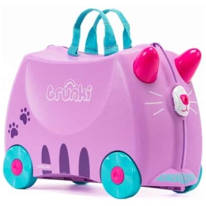 Valise enfant Trunki Cassie le chat lilas 45 cm