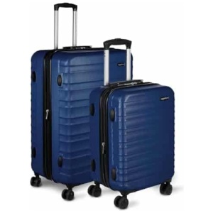 Set de 3 valises rigides Amazon Basics extensibles ABS 131 L