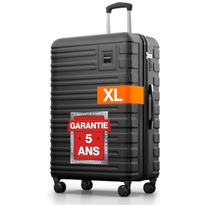Valise rigide Travely 77 cm 100 L avec serrure TSA
