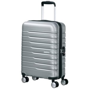 Valise cabine American Tourister Flashline 55 cm 34 L argenté