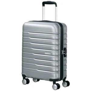 Valise cabine American Tourister Flashline 55 cm 34 L argenté