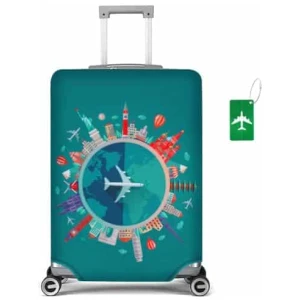 Housse de valise élastique flintronic avec sangle de bagage