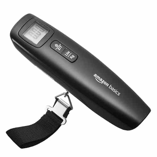 Pese-bagage numerique en metal avec ecran LCD