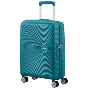 Valise cabine extensible American Tourister Soundbox 55 cm vert jade