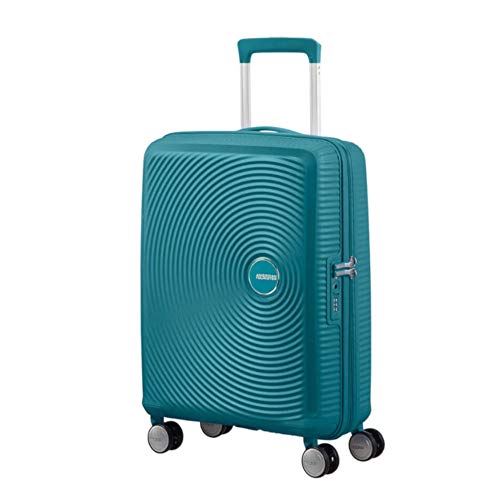 Valise cabine extensible American Tourister Soundbox 55 cm vert jade