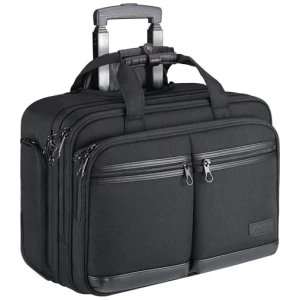 Sac de voyage à roulettes KROSER 17,3 pouces imperméable avec poche RFID