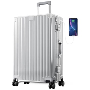 Valise grande taille Alpha Camp rigide 65L cadre aluminium serrure TSA