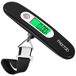 Pèse-bagage électronique portable jusqu'à 50 kg avec fonction tare