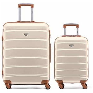 Set de 2 valises Flight Knight ABS 131 L avec compartiment à chaussures