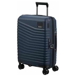 Valise cabine extensible Samsonite Intuo 55 cm 4 roues bleu