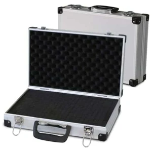 Mallette PeakTech 7260 en aluminium 37x23x8 cm pour instruments de mesure