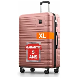 Valise rigide Travely 77 cm 100 L avec serrure TSA