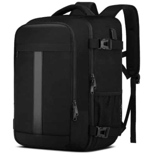 Sac à dos cabine 40x30x20 cm 24L avec port USB pour Ryanair Wizzair Eurowings