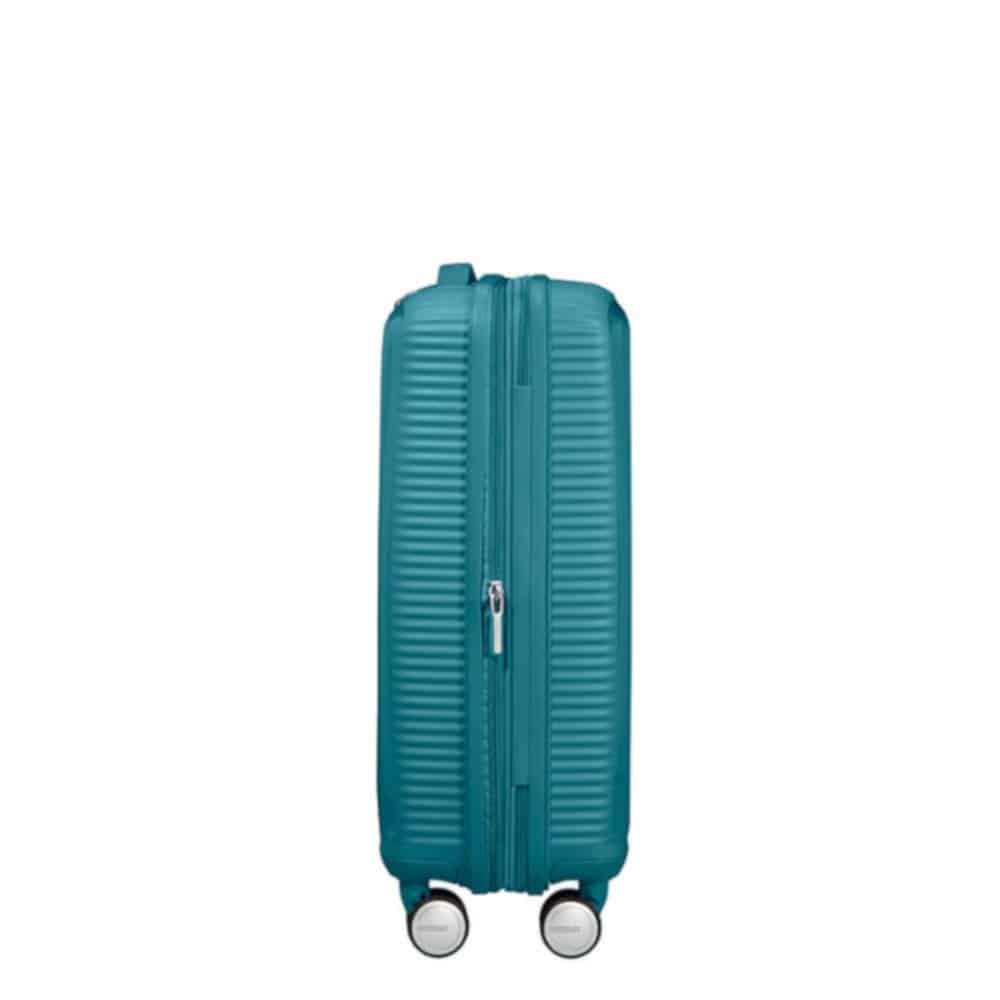 Valise cabine extensible American Tourister Soundbox 55 cm vert jade – Image 5