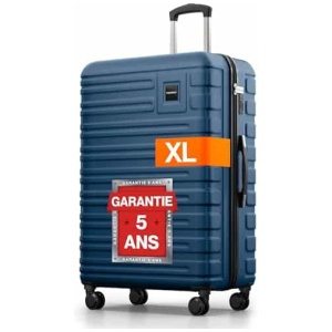 Valise rigide Travely 77 cm 100 L avec serrure TSA