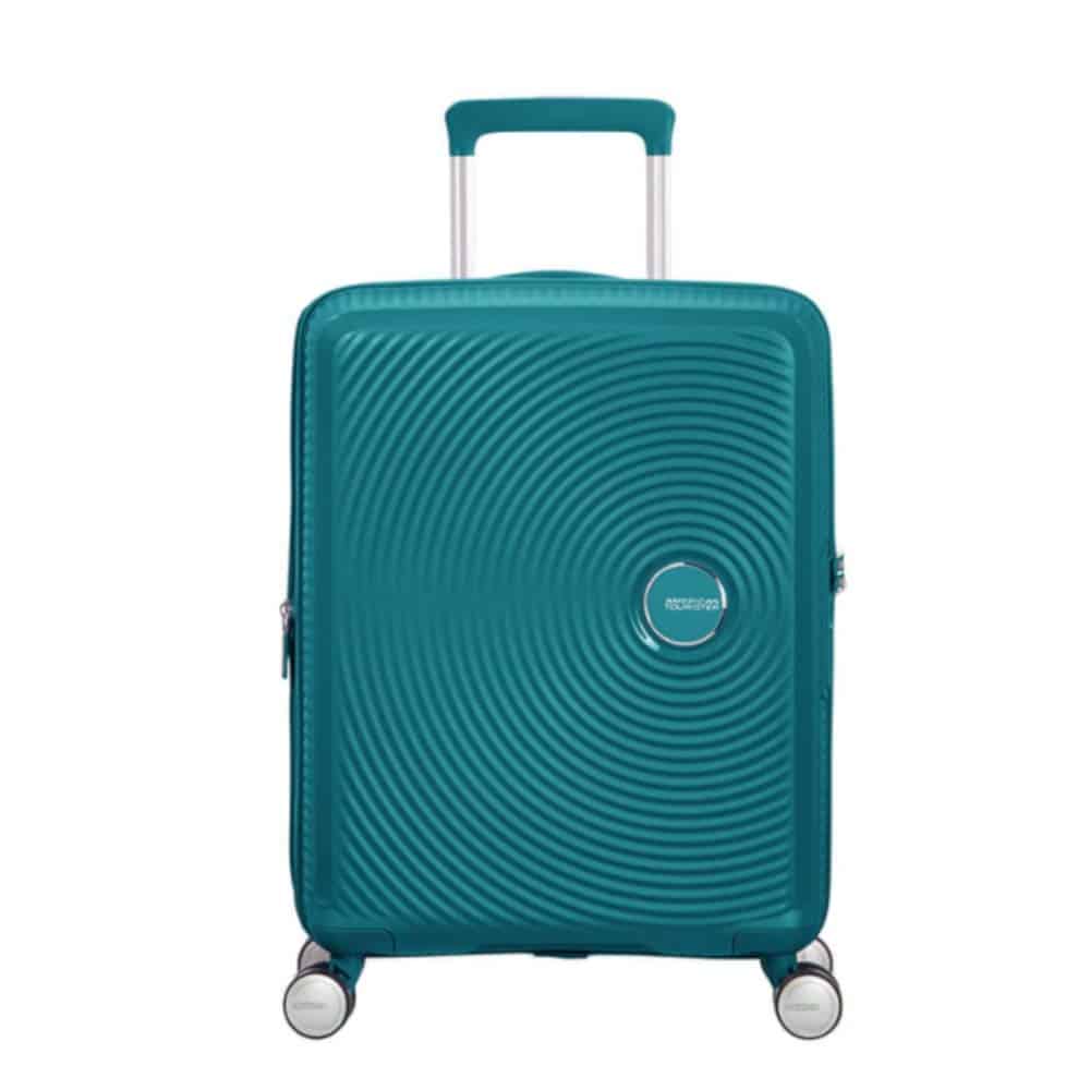 Valise cabine extensible American Tourister Soundbox 55 cm vert jade – Image 4