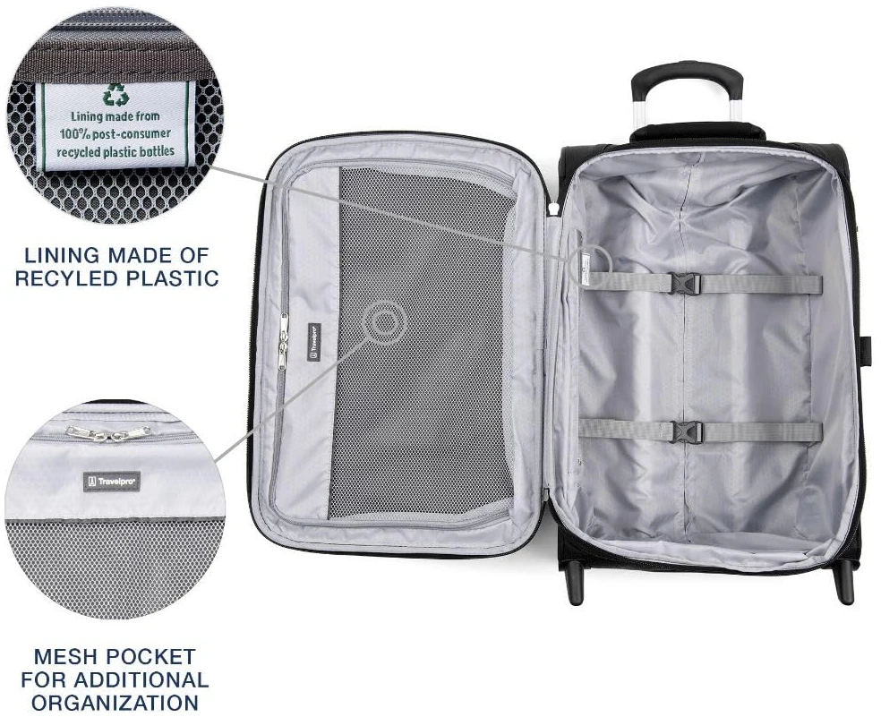 Valise cabine souple Travelpro Maxlite 5 extensible 56 cm – Image 5