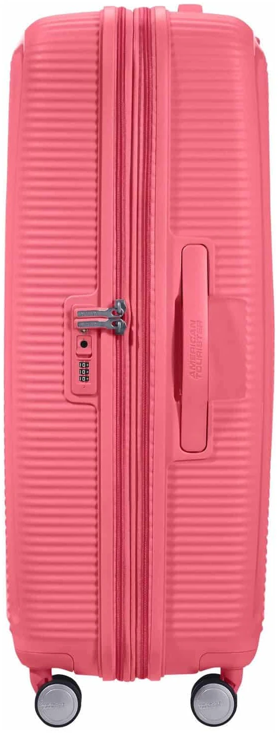 Valise American Tourister Soundbox extensible 77 cm 110 L rose – Image 3