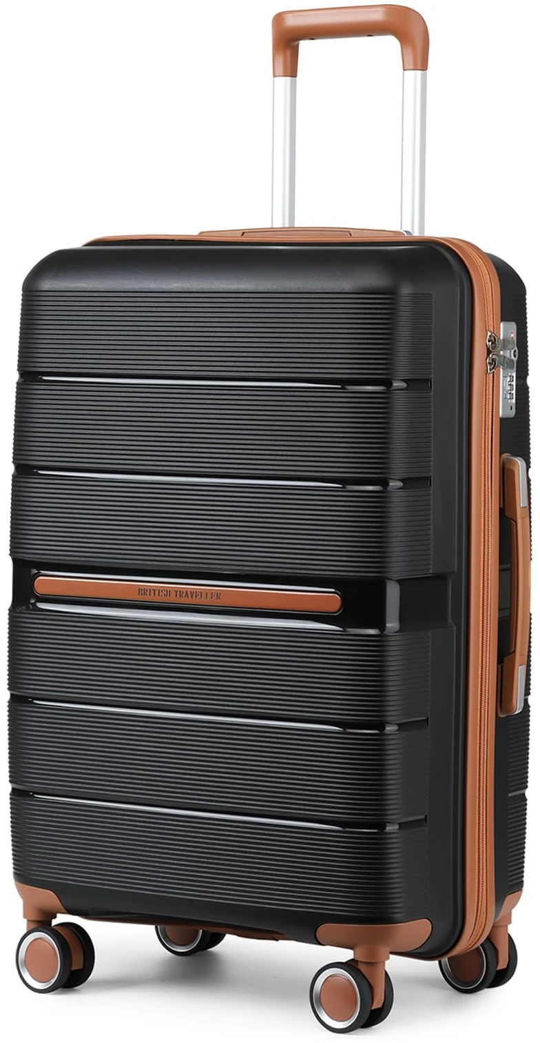 Valise British Traveller grande taille 101 L rigide polypropylène – Image 2