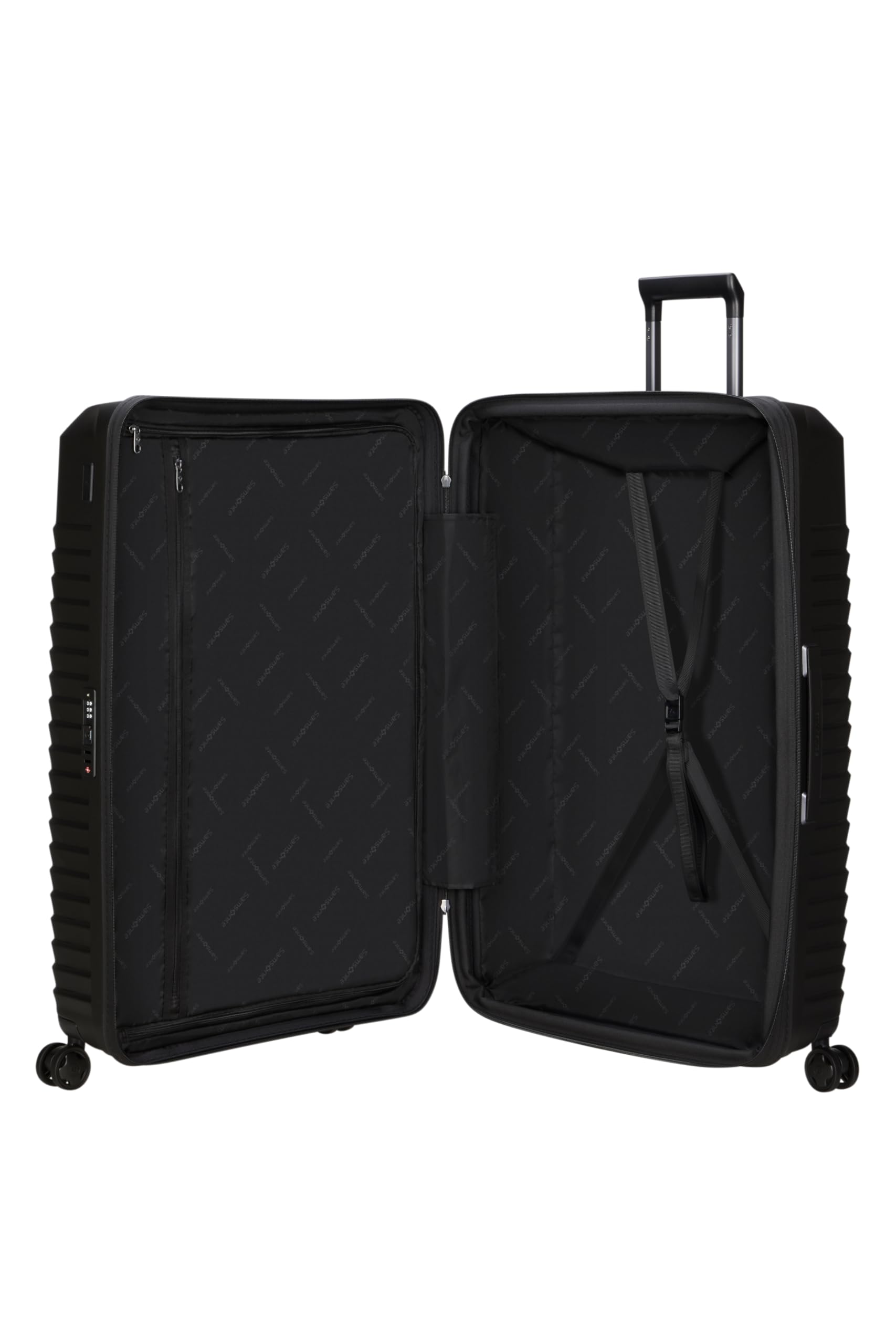 Valise extensible Samsonite Intuo Spinner XL 81 cm 144 L noire – Image 6
