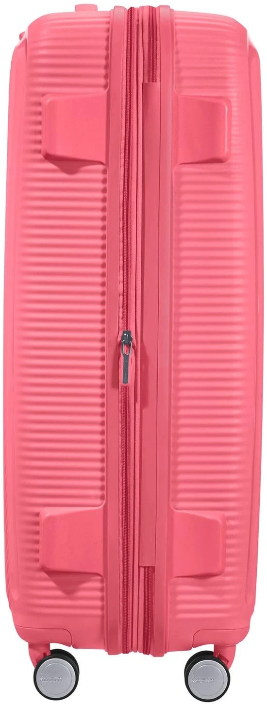 Valise American Tourister Soundbox extensible 77 cm 110 L rose – Image 6