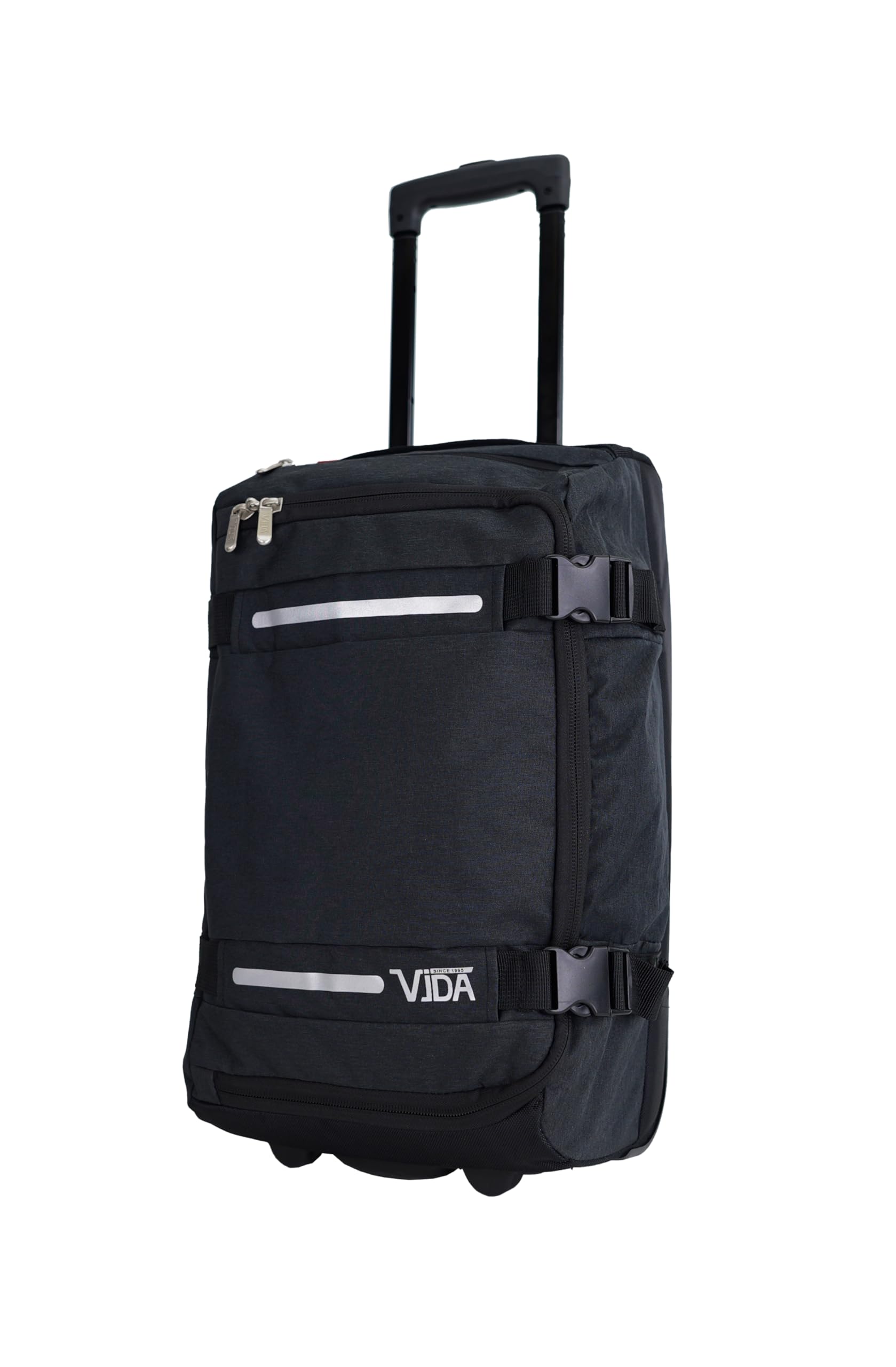 Valise cabine souple Vida VT607 55 cm 2 roues 34 litres – Image 2