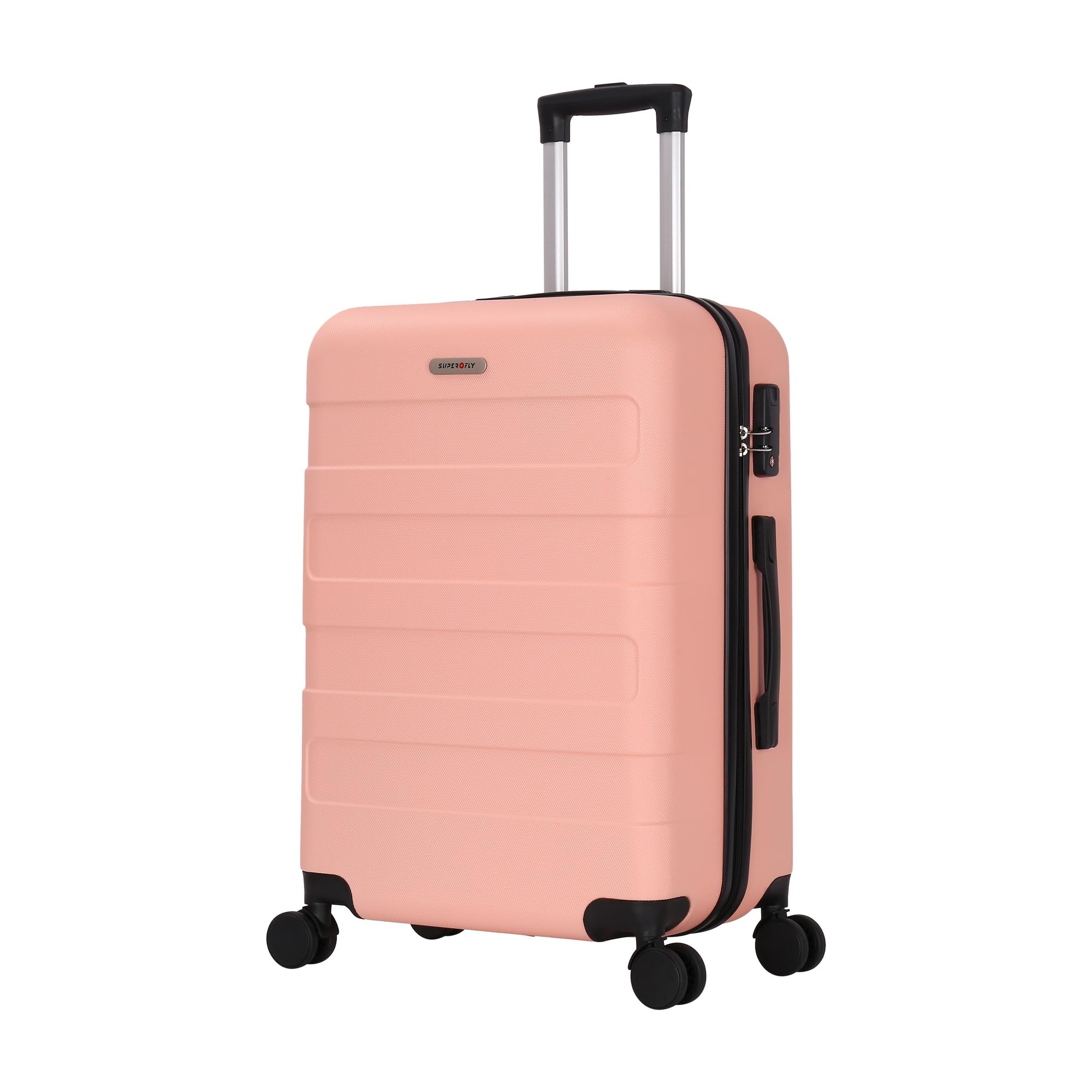 Valise cabine rigide Trolley ADC 55 cm Tropic Superfly rose saumon – Image 2