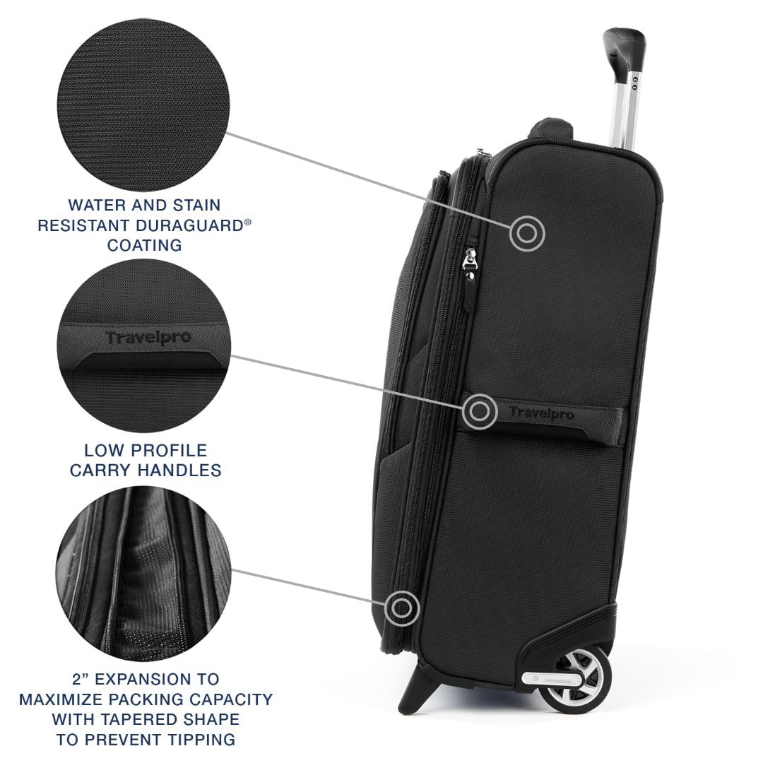 Valise cabine souple Travelpro Maxlite 5 extensible 56 cm – Image 4