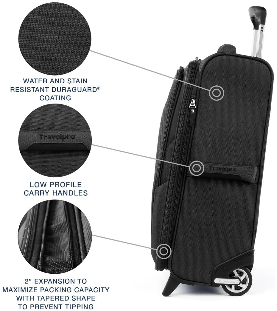 Valise cabine souple Travelpro Maxlite 5 extensible 56 cm – Image 4