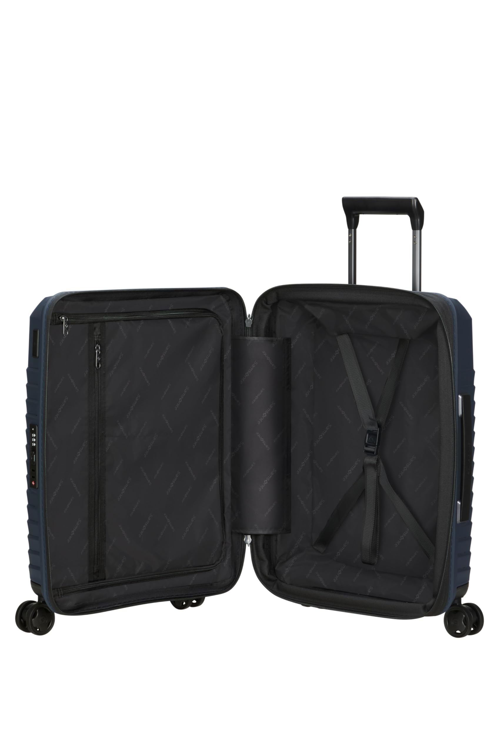 Valise cabine extensible Samsonite Intuo 55 cm 4 roues bleu – Image 6
