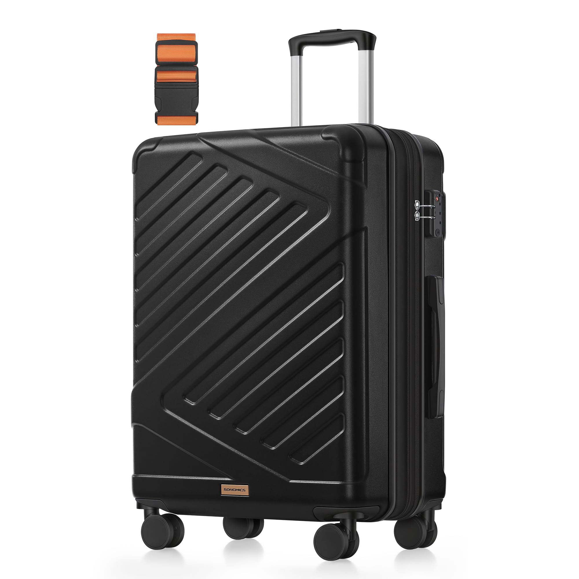 Valise soute SONGMICS 65 cm extensible ABS serrure TSA 80 litres – Image 2