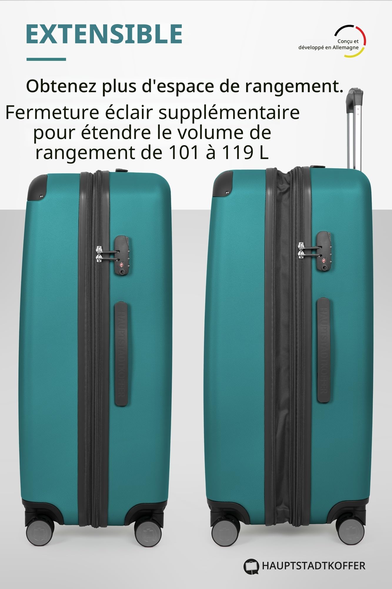 Grande valise rigide Hauptstadtkoffer Spree 75 cm extensible 119 litres – Image 6