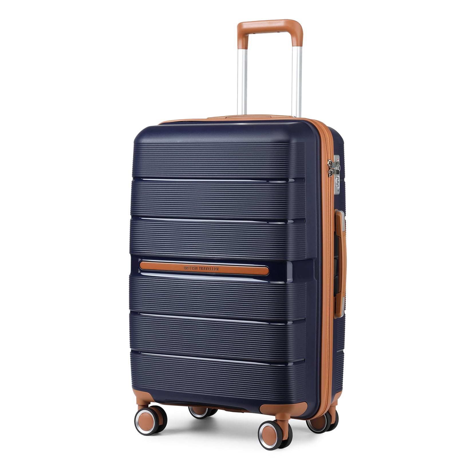 Valise grande taille British Traveller 76 cm rigide polypropylène 92 litres – Image 2
