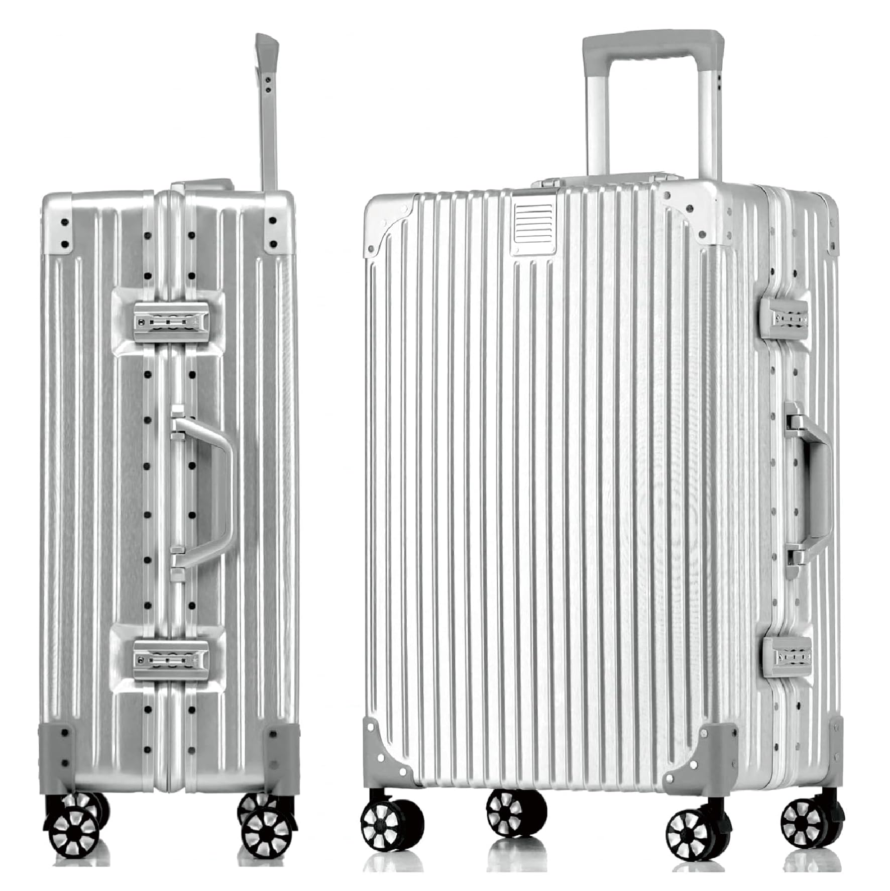 Valise cabine rigide Aoliwei 55 cm polycarbonate cadre aluminium 35 l TSA – Image 2