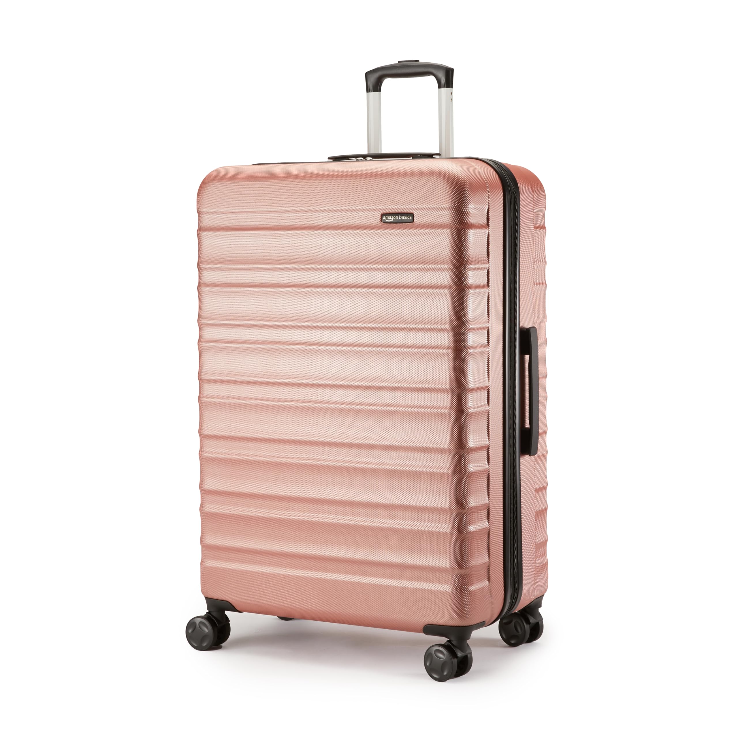 Valise rigide grande Amazon Basics 78 cm extensible or rose 105 litres – Image 2