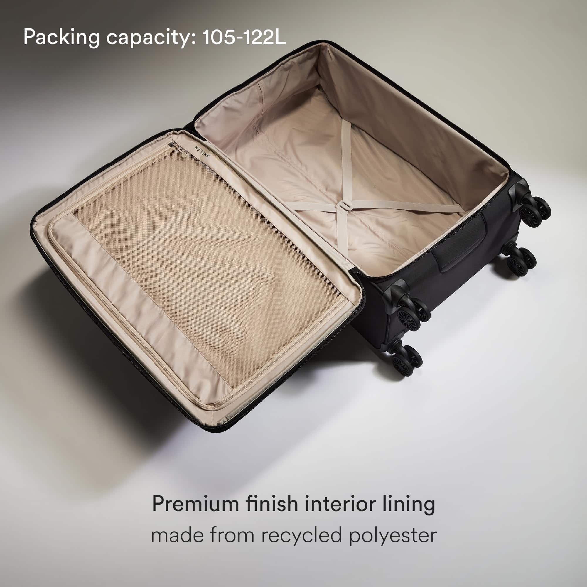 Grande valise rigide Antler Soft Stripe 79 cm extensible 122 L – Image 6