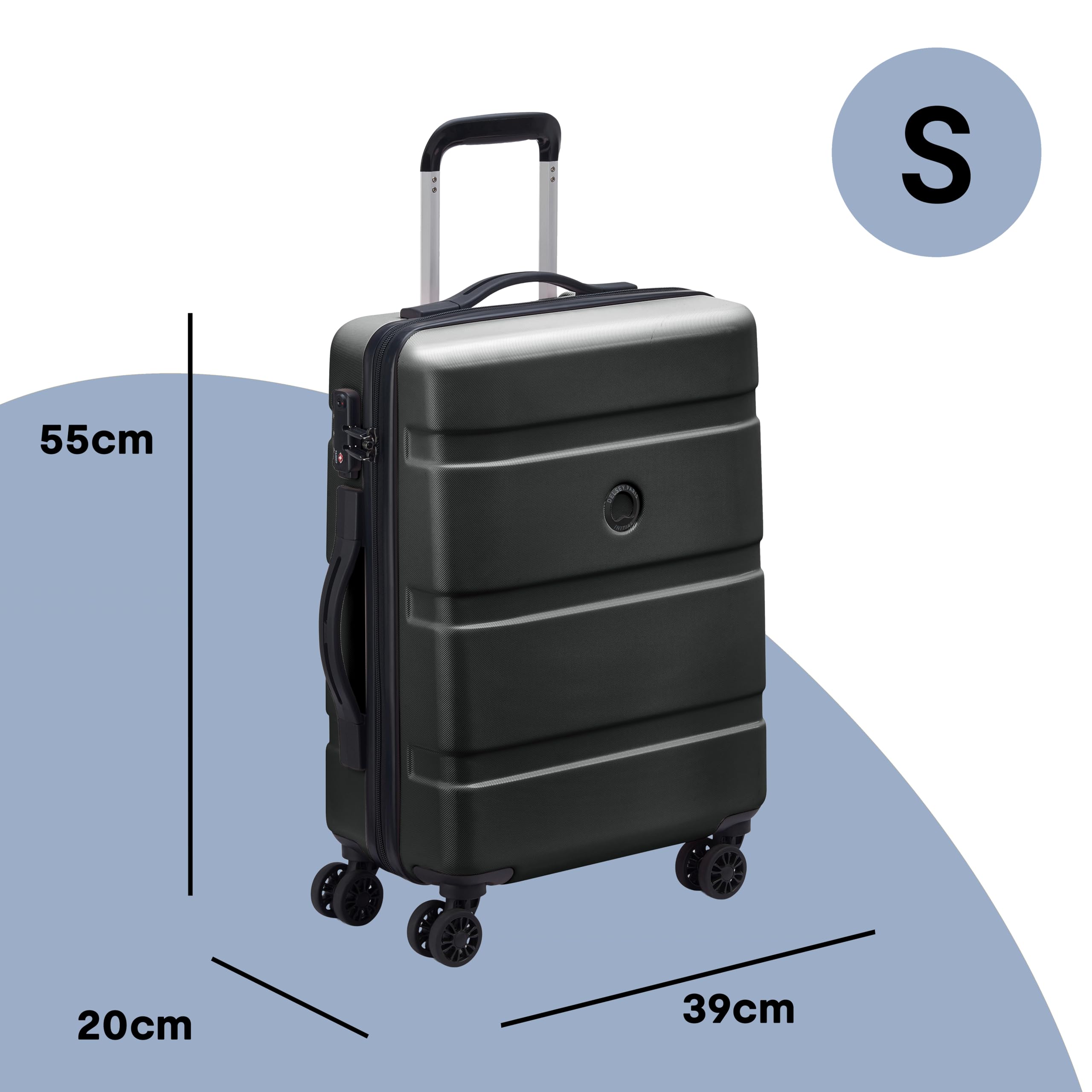 Valise cabine rigide Delsey Airship 2.0 55 cm 32 L – Image 4