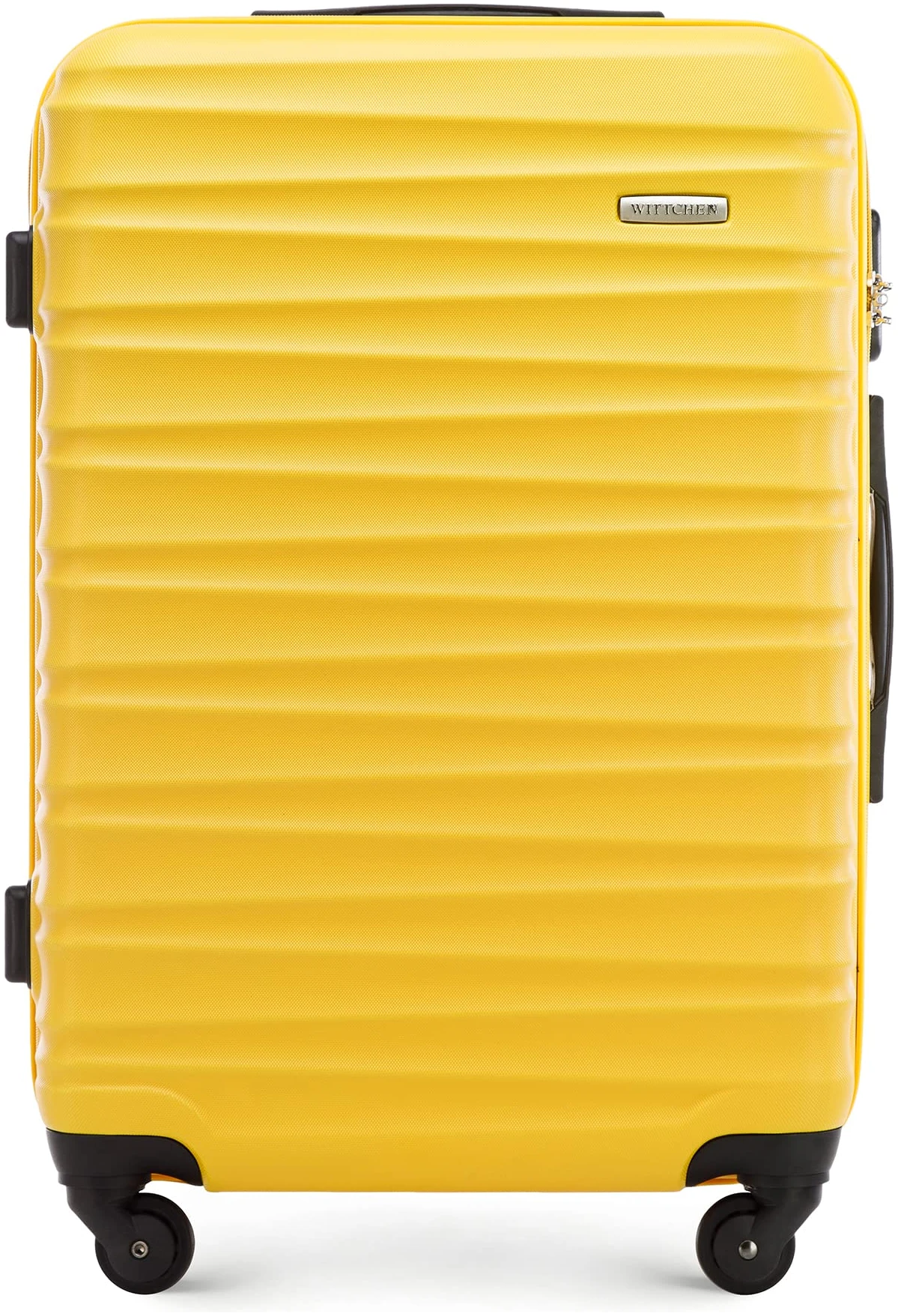 Valise moyenne rigide WITTCHEN 65 L jaune – Image 2