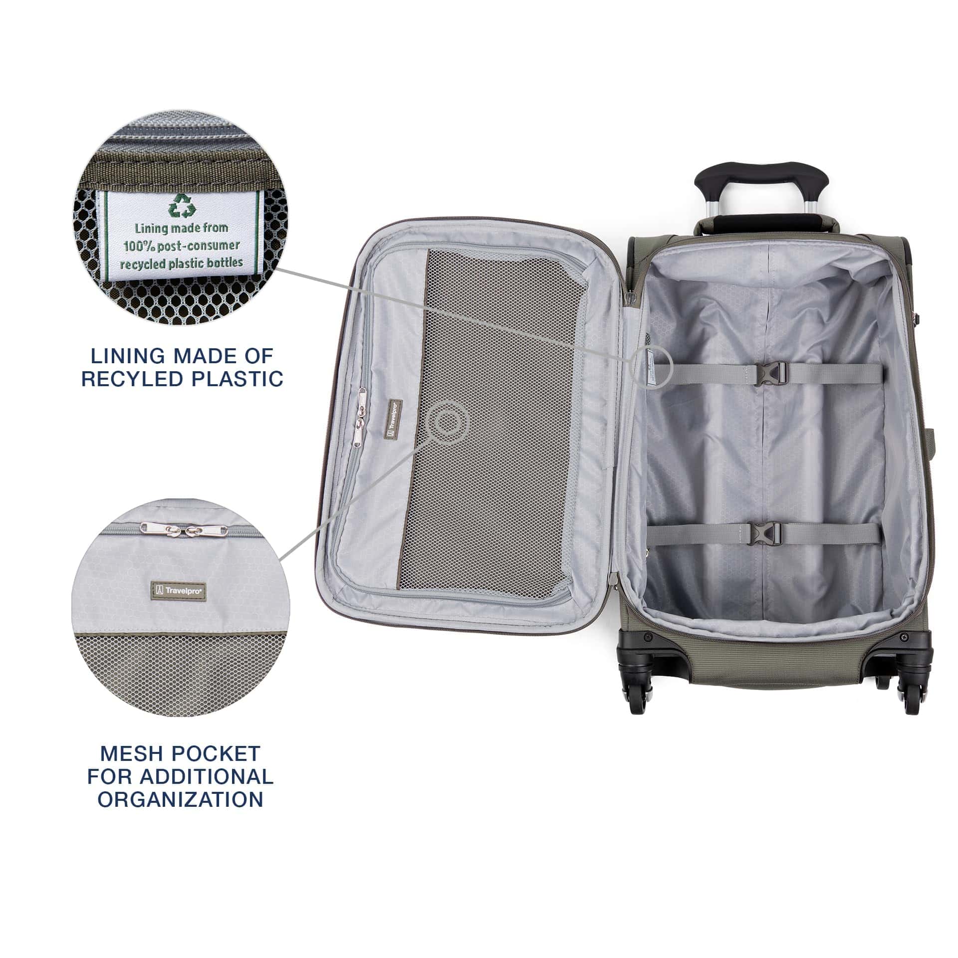 Valise cabine souple Travelpro Maxlite 5 extensible 53 cm 46 L – Image 5