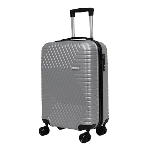 Valise moyenne rigide Stravia Del 65 cm ABS légère 4 roues doubles
