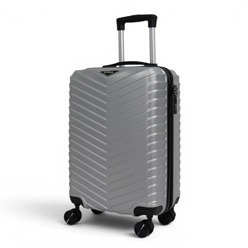 Valise cabine rigide Stravia Vic 55 cm ABS 4 roues doubles