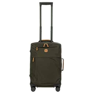 Valise cabine souple Bric's X-Travel olive à roulettes