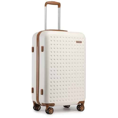 Valise moyenne rigide Kono 65 cm ABS+PC légère avec serrure TSA